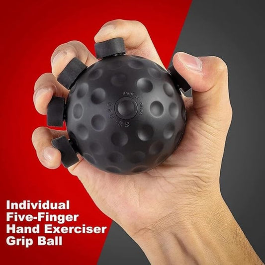 GripMaxx™ Pro – 5-Finger Hand Strengthener & Therapy Ball